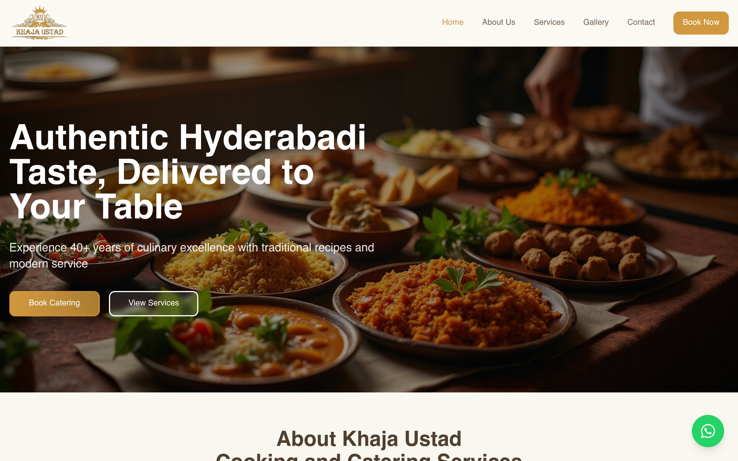 Khaja Ustad – Catering